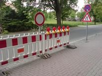 Straensperrung fr Baumanahmen und Veranstaltungen